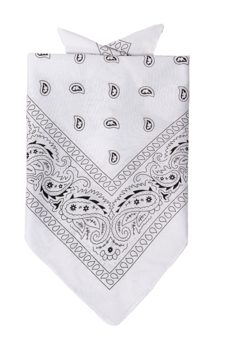 Bandana, valkoinen (UV)