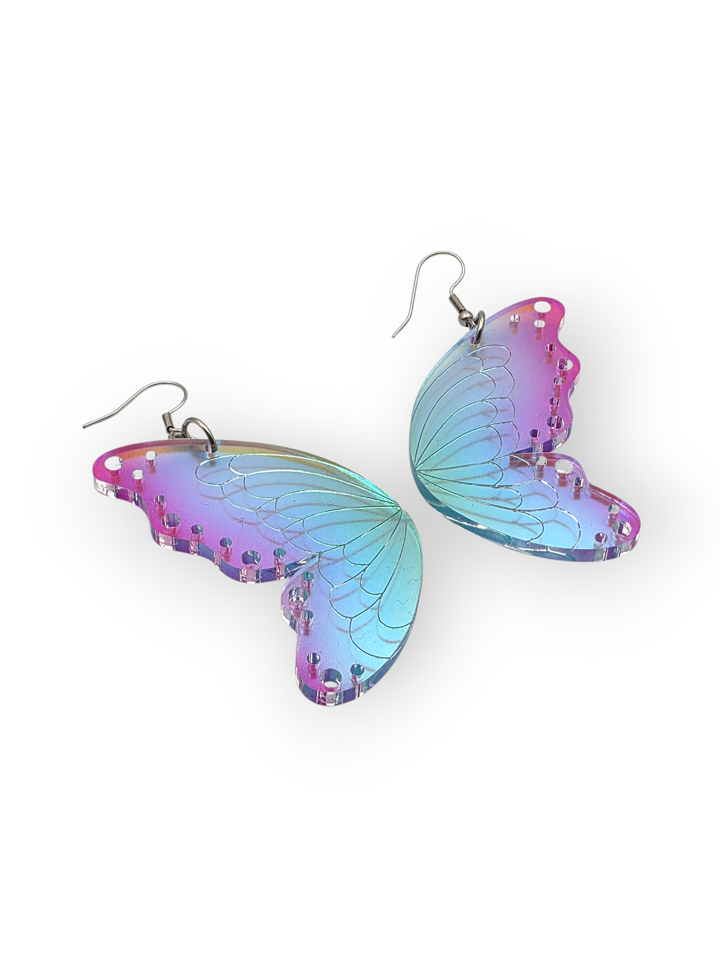 Ruffle Army korvakorut Butterfly Wings, hologram