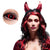 Piilolinssit 6kk, Sclera Black & Red