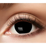 Piilolinssit 6kk, Mini Sclera Black