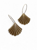Ruffle Army korvakorut Dreamy Seashell, gold