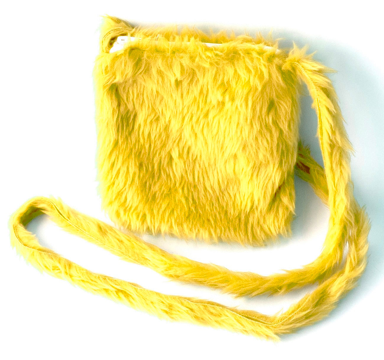 Pikkulaukku Fluffy, keltainen (UV)