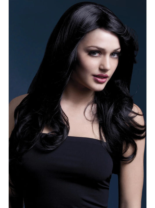 Fever peruukki Nicole, musta