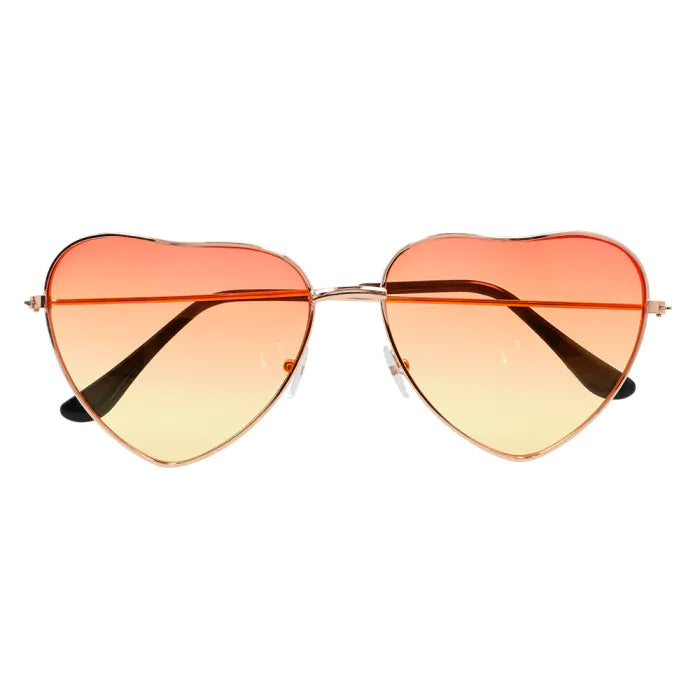 Sydänlasit Sunset Ombre