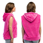 Pörröinen liivi Pink (UV)