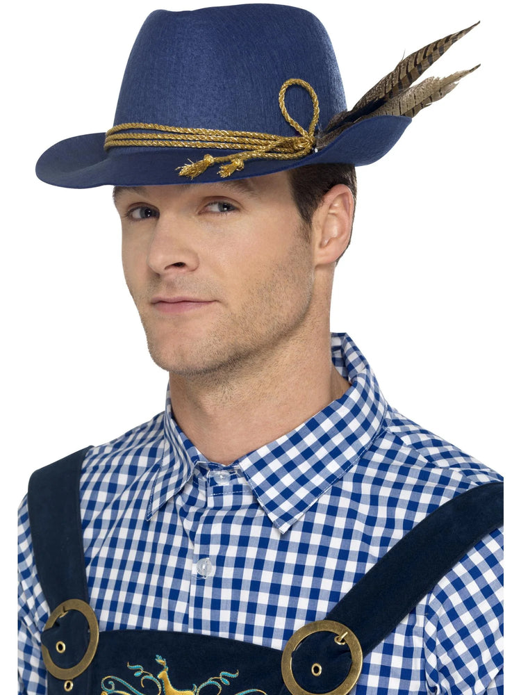 Oktoberfest-hattu Navy & Gold