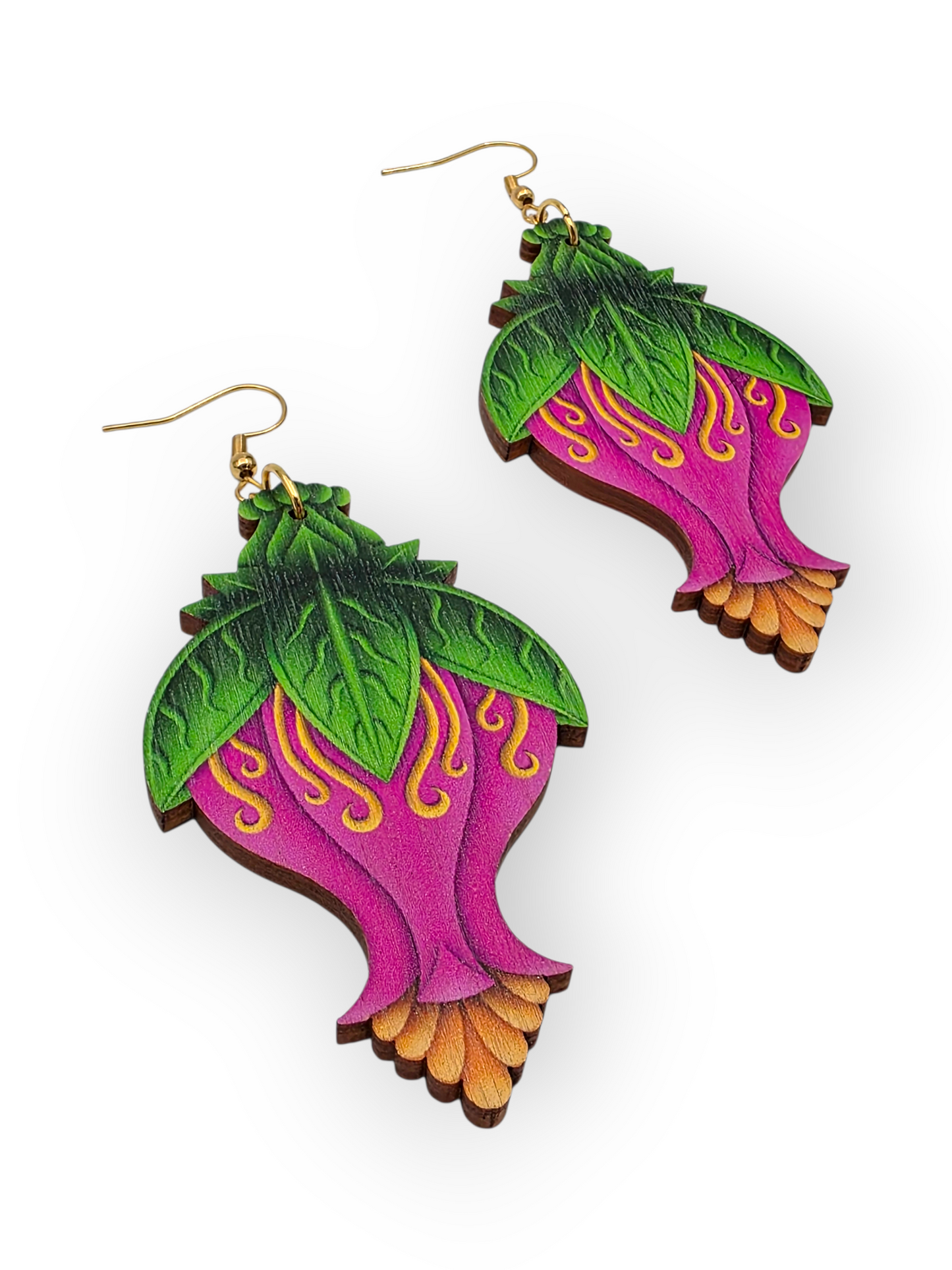 SOLA VISUALS korvakorut Ursula, pinkki