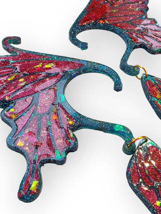 TITANIA korvantauskorut Mariposa (jätti)