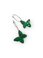 Ruffle Army korvakorut Mini Butterfly, forest green