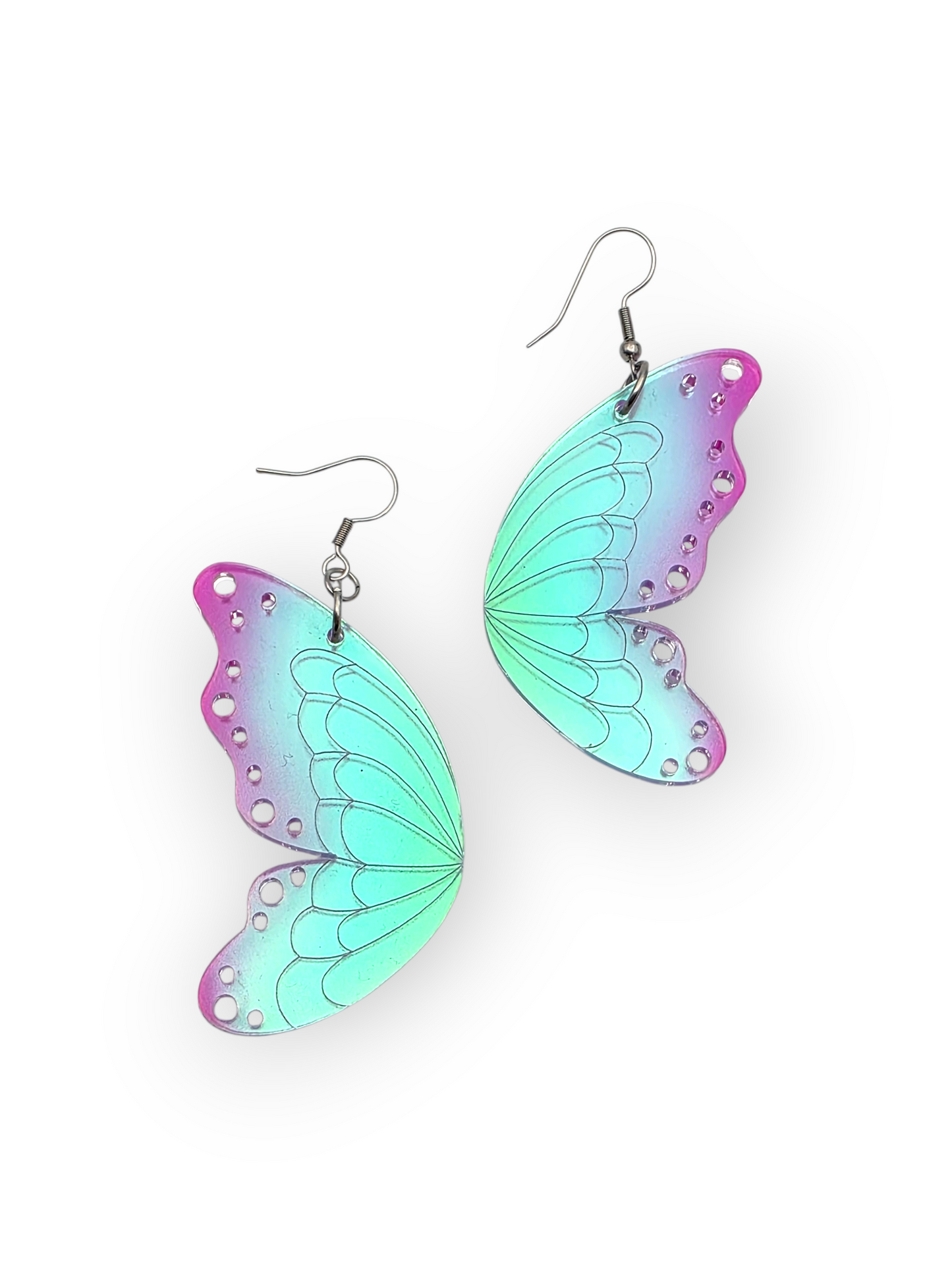 Ruffle Army korvakorut Butterfly Wings, hologram