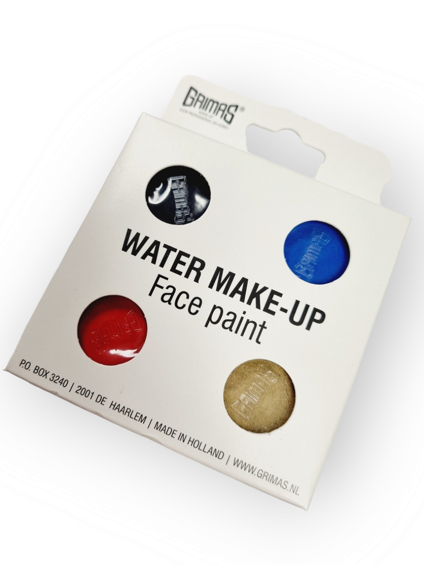 Grimas Water Make-up paletti 4kpl, Super Hero