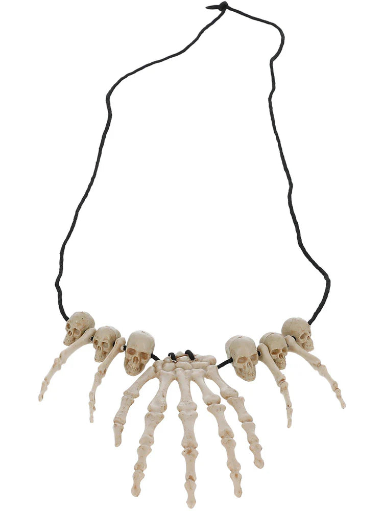 Noitatohtorin kaulakoru Skeleton Hand