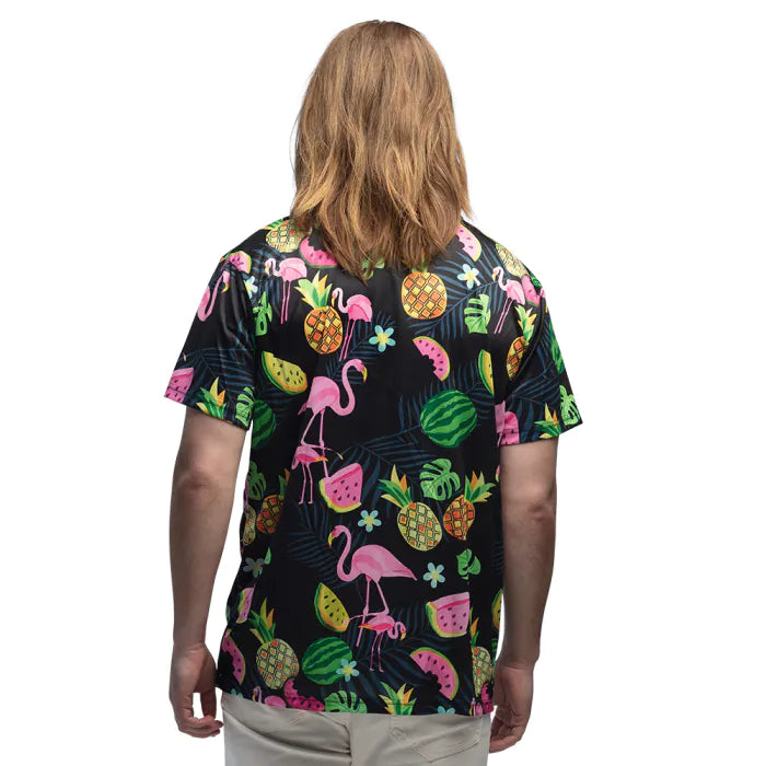 Bilepaita Flamingo Party, musta (UV)