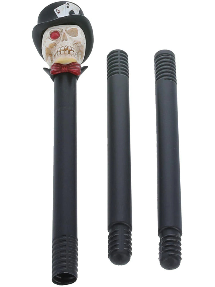 Noitatohtorin pääkallosauva (88cm)