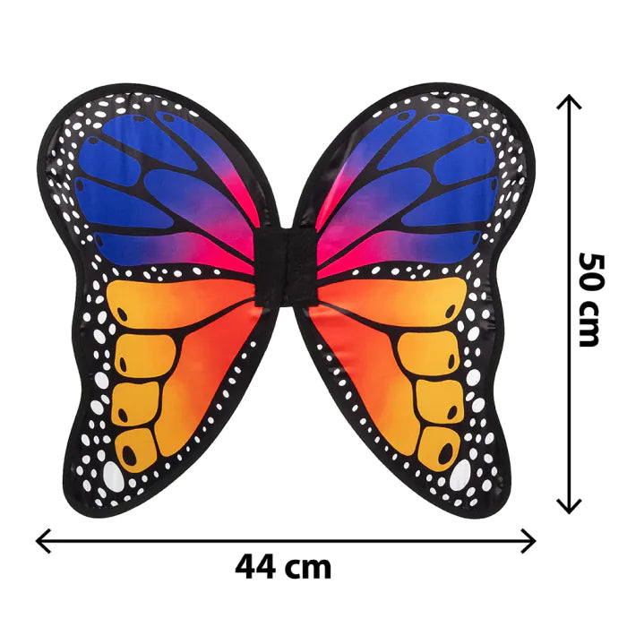 Perhosen siivet Rave Butterfly UV (50cm x 44cm)
