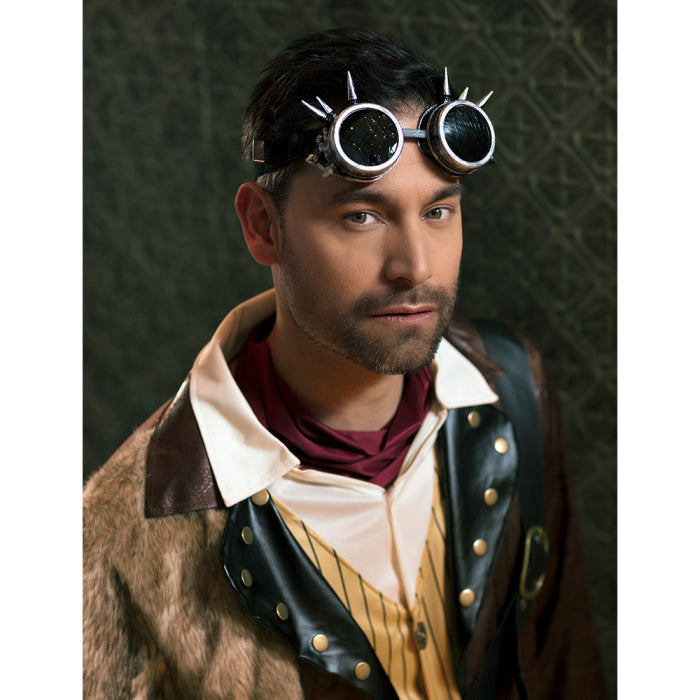 Steampunk gogglesit Cyberpunk, hopea
