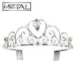 Metallinen tiara Royal Bride