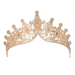 Metallinen tiara Royal Luxury Queen