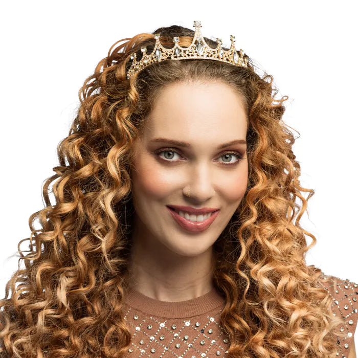 Metallinen tiara Royal Luxury Princess