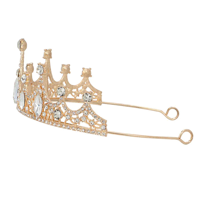 Metallinen tiara Royal Luxury Princess