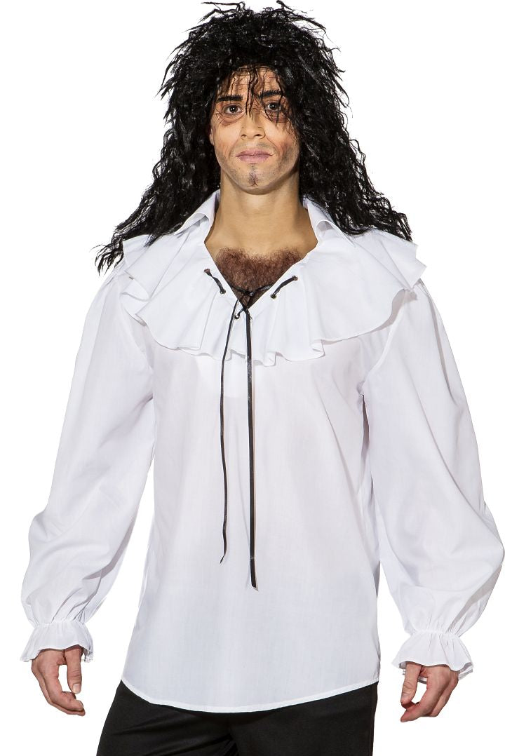 Röyhelöpusero Pirate, valkoinen