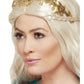 Metallinen tiara Kultalehvä
