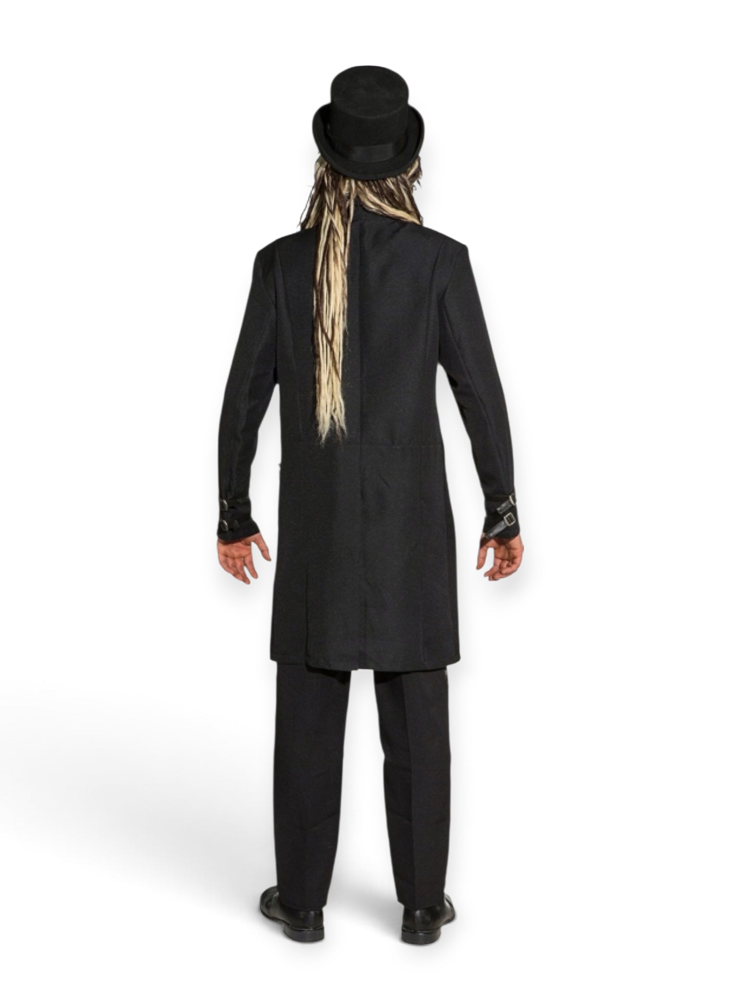 Steampunk Aikamatkaajan takki, musta