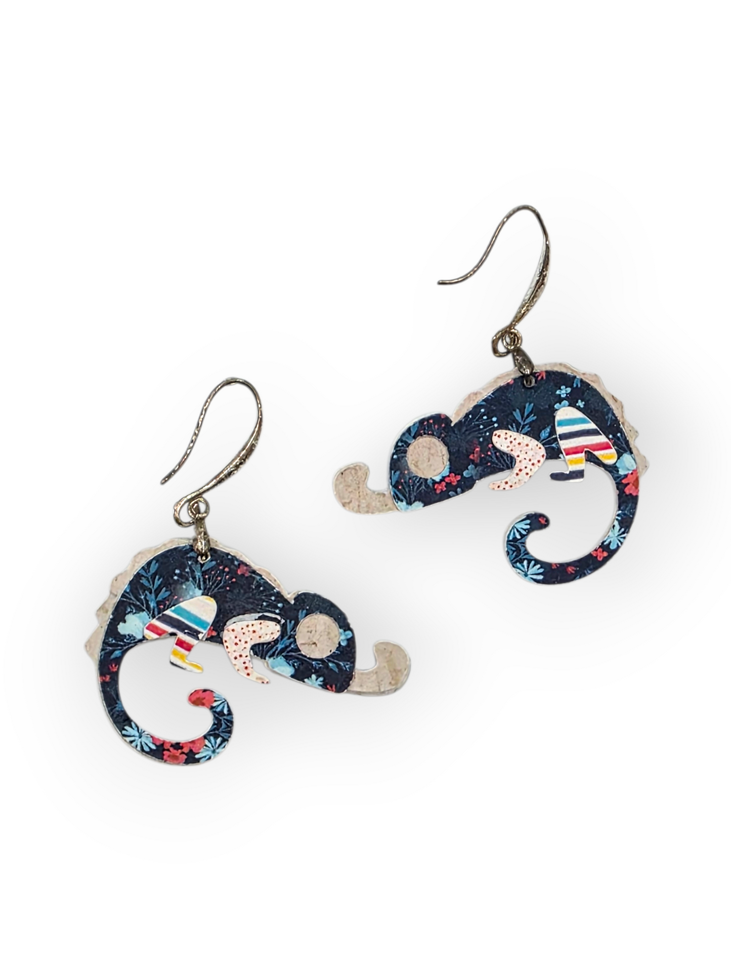 Pipapaper korvakorut Camaleon, sininen