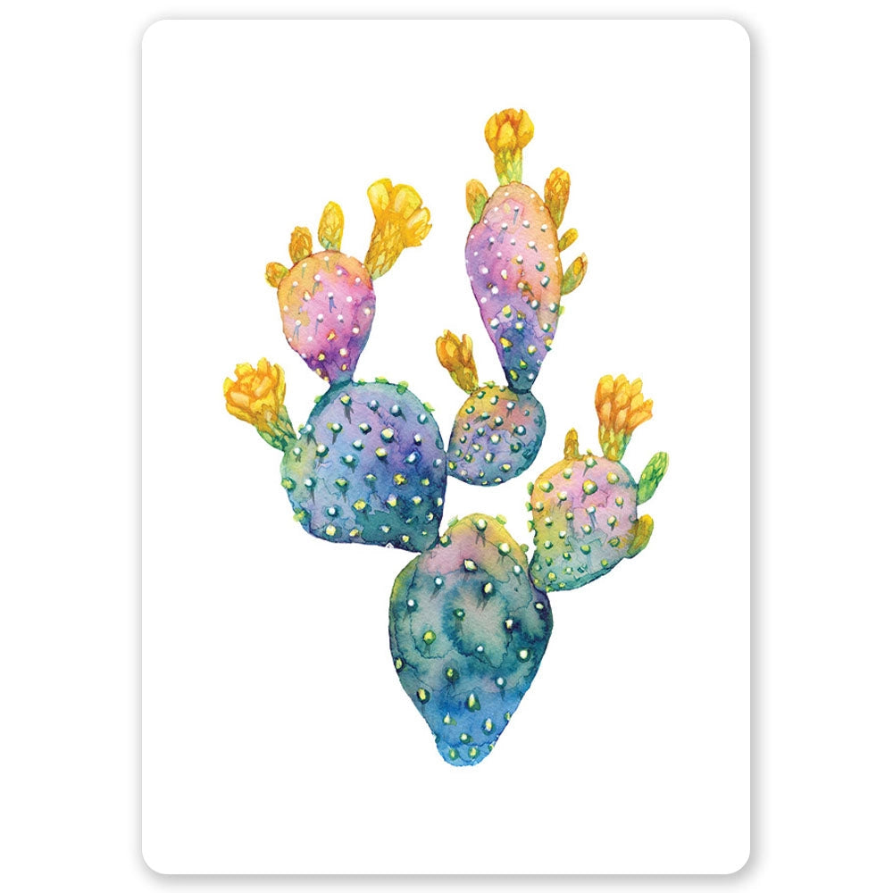 Postikortti Colourful Cactus