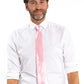 Kravatti kuminauhalla, baby pink