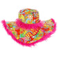 Leveälierinen hippihattu Summer Of Love (UV)