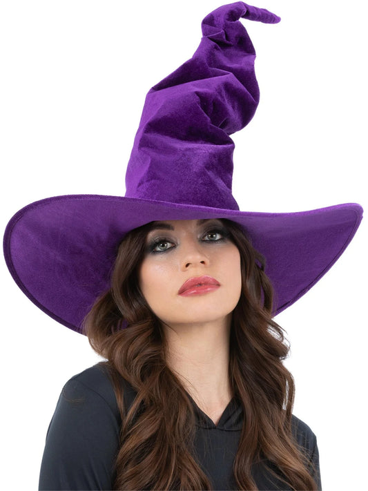 Samettinen noitahattu Royal Purple