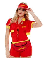 Rantavahdin setti "Lifeguard" (irtolippa, vyölaukku ja pilli)
