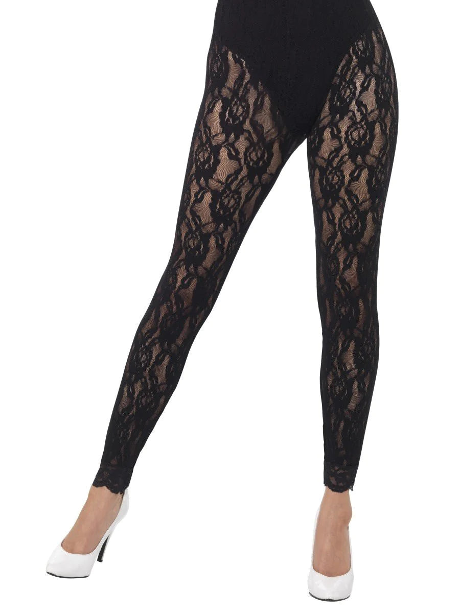 80s pitsilegginsit, musta