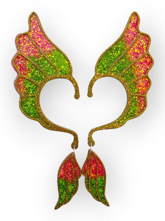 TITANIA korvantauskorut Neon Fairie (UV)