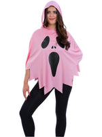 Poncho Pink Ghost