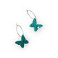 Ruffle Army korvakorut Mini Butterfly, mermaid turquoise