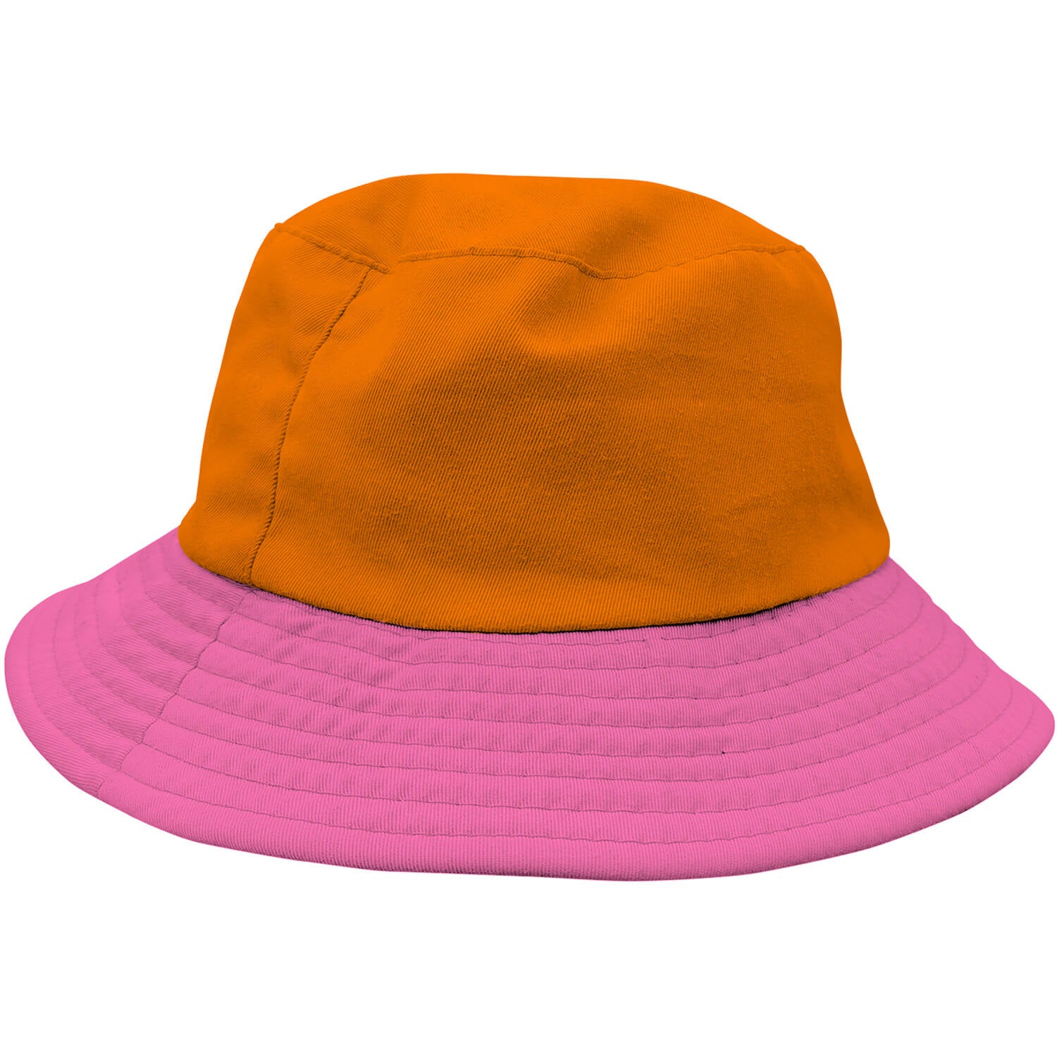 Kalastajahattu oranssi + pinkki