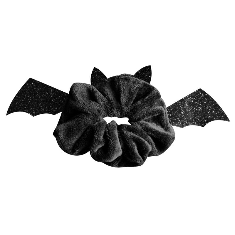 Scrunchie Bat Wings, musta