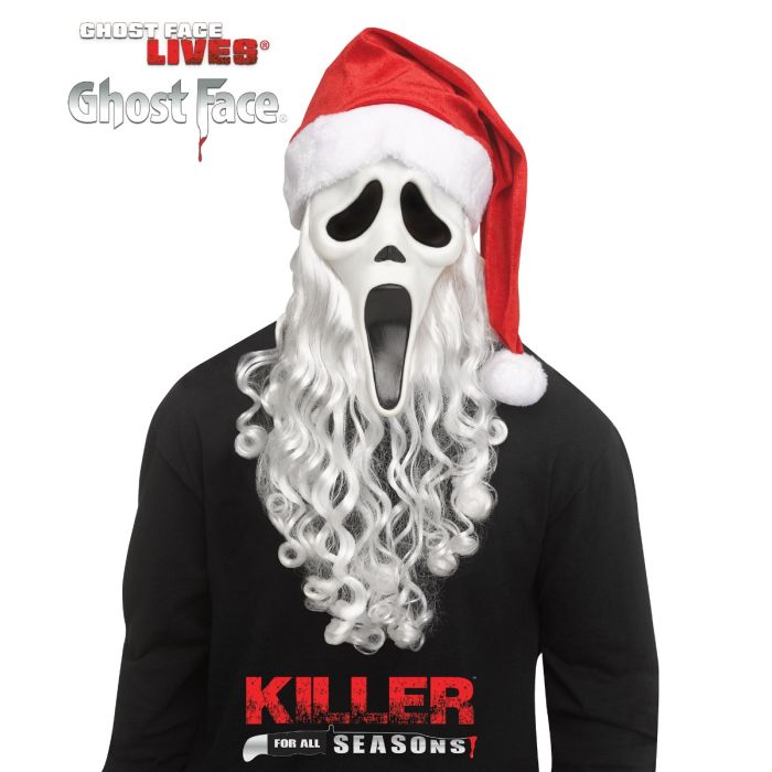 Scream™ Ghost Face naamari Santa Claus
