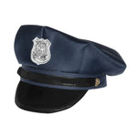 Poliisin hattu lapsille, säädettävä koko