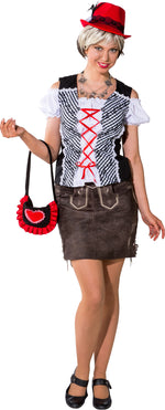 Oktoberfest hame aitoa nahkaa, ruskea