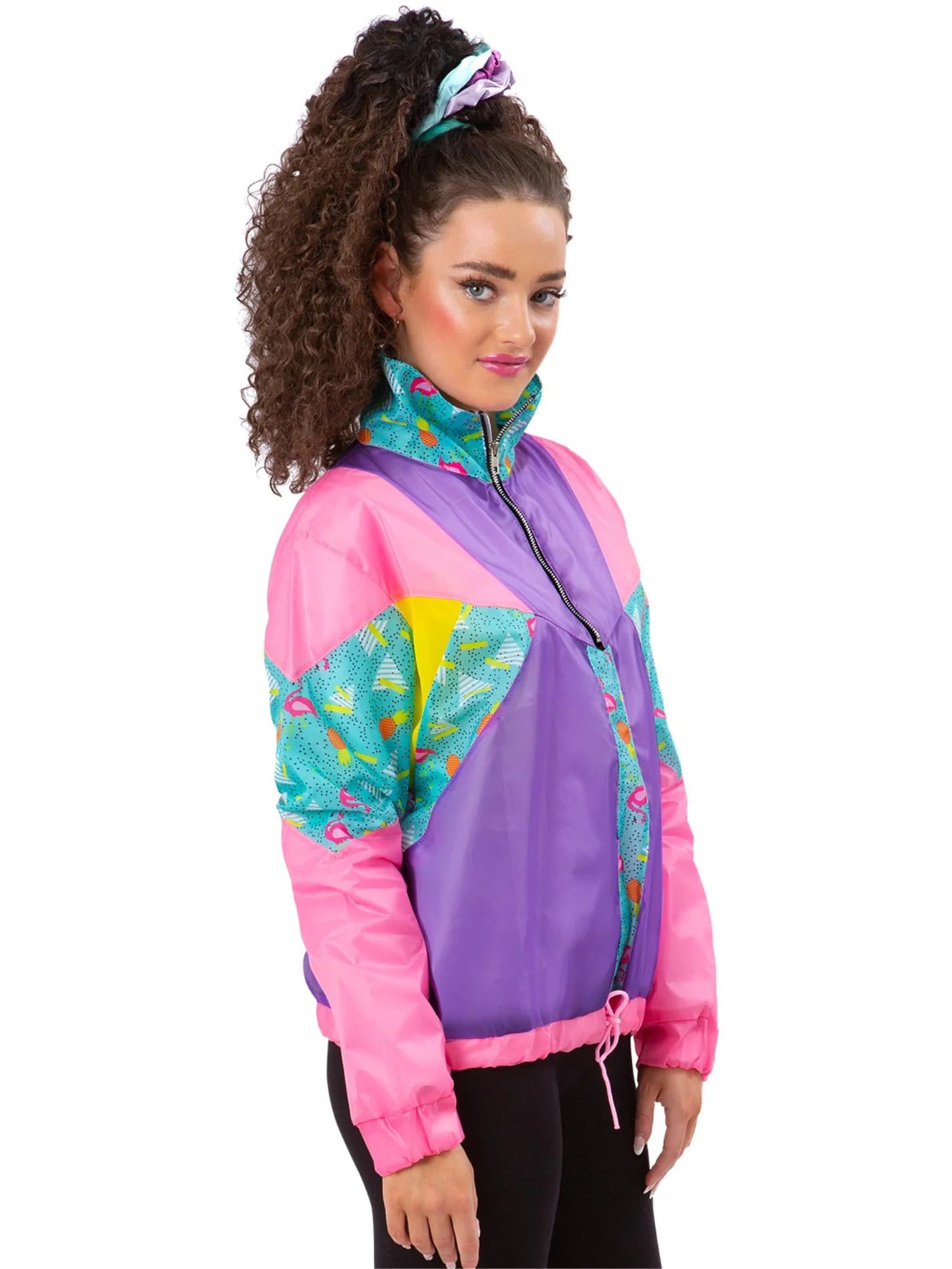 80-luvun anorakki Cotton Candy