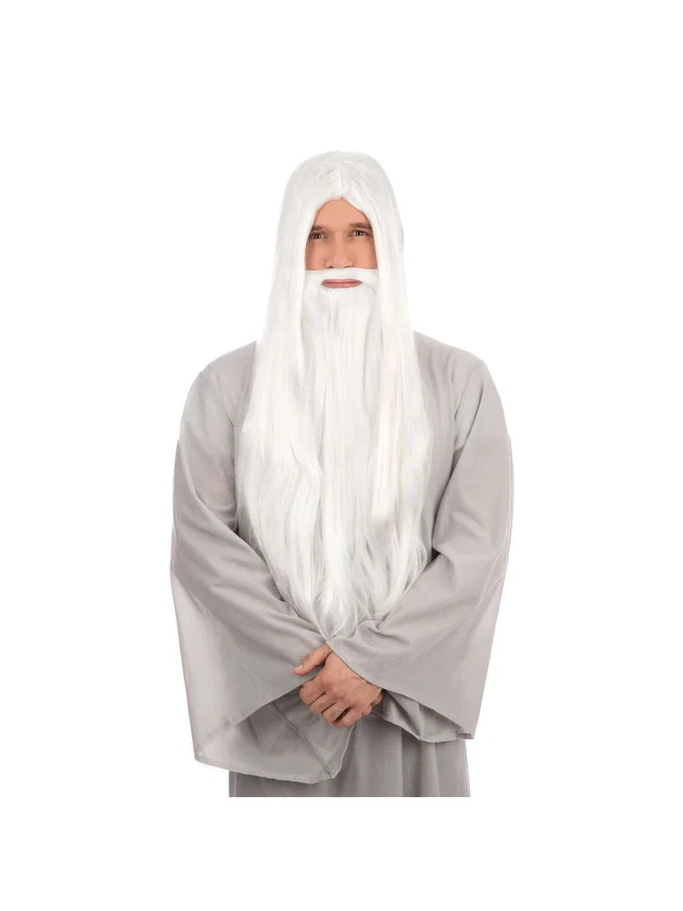 Peruukki ja parta Wizard