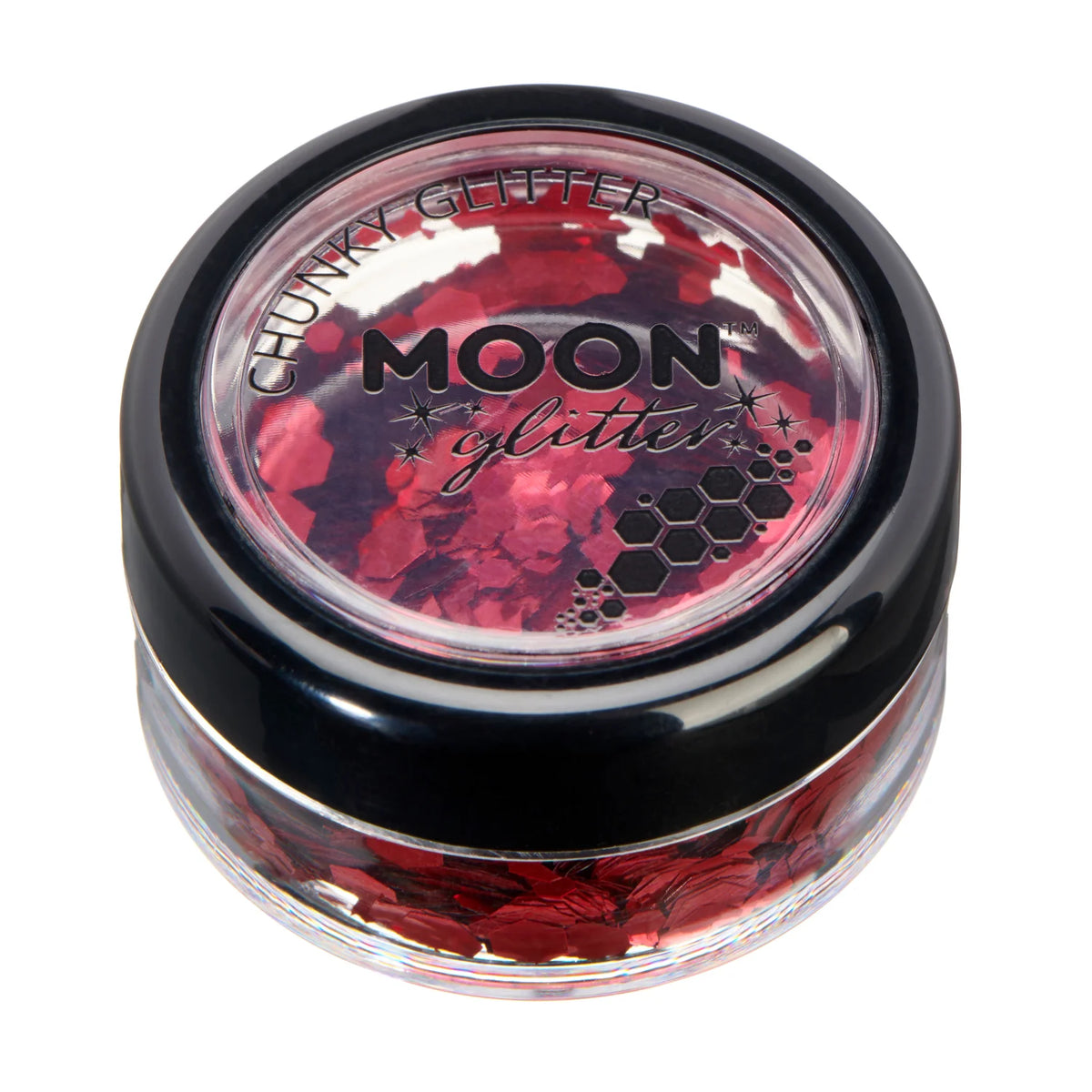 Klassinen irtoglitter Chunky Red