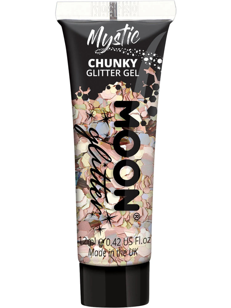 MoonGlow holografinen glittergeeli Mystic Prosecco