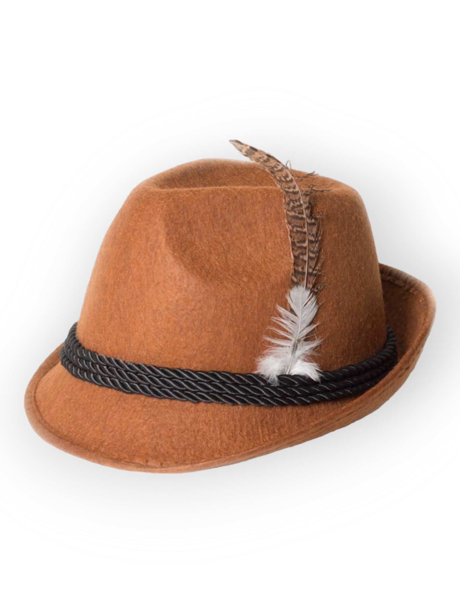 Oktoberfest-hattu Bayern, ruskea