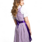 Oktoberfest Dirndl-asu Purple Dream