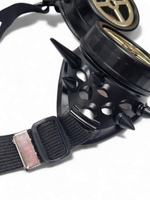 Steampunk Gogglesit, matte black & gold