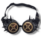 Steampunk Gogglesit, matte black & gold